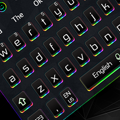 Rainbow Color Light Keyboard Theme icon