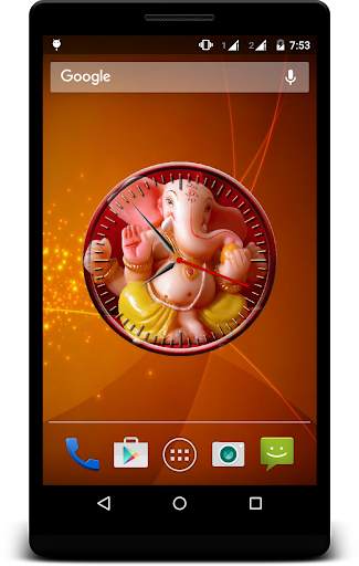 Ganesh Clock Live Wallpaper screenshot 8