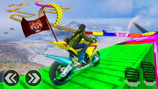 Crazy Bike Driving Simulator : 3D Stunt Game screenshot 5
