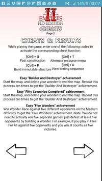 All Age of Empires 2 HD Cheats screenshot 2