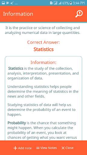 Statistics and Probability - QuexBook скриншот 14