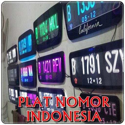 Plat Nomor Kendaraan indonesia 1.0
