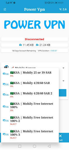 PowerVpn World screenshot 2