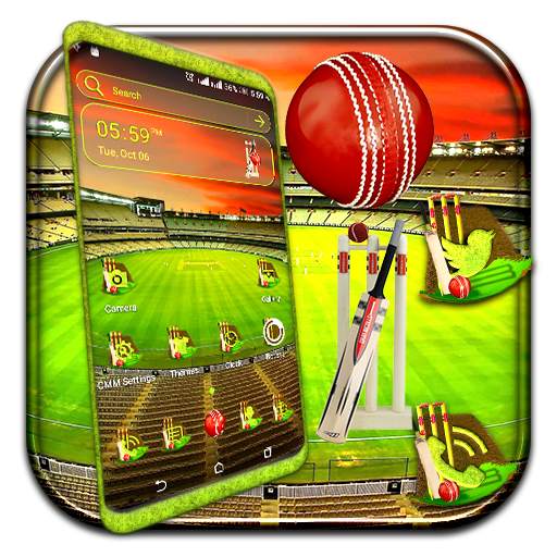 Cricket Stadium Theme Launcher 1.0.0