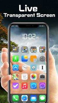 Transparent Camera Screen - Live Wallpaper screenshot 2