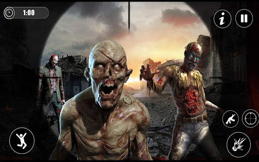 Dead Shooting Target - Zombie Shooting Games Free screenshot 7