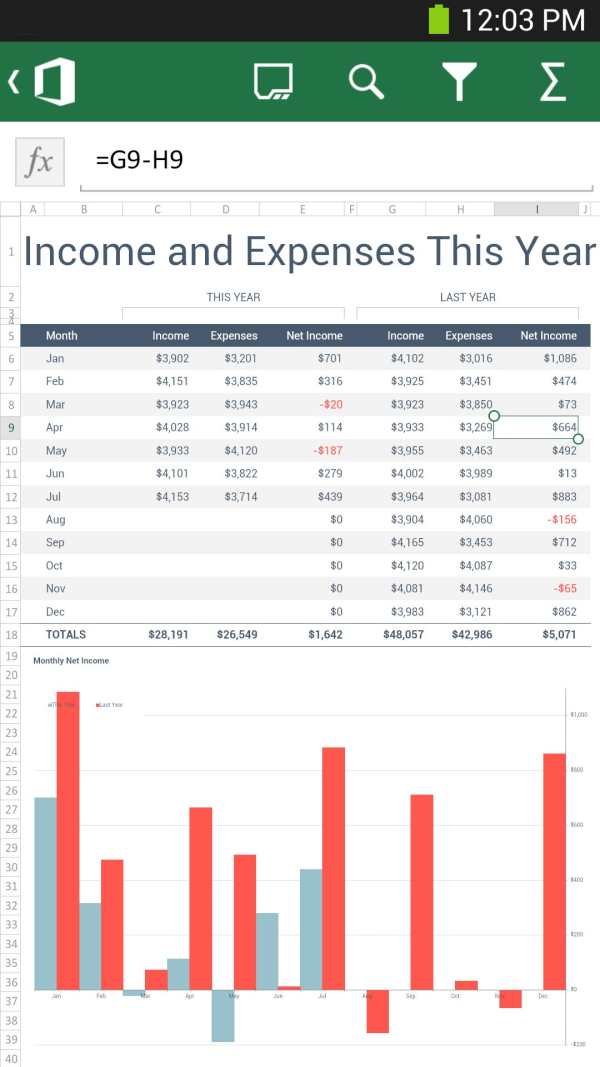 Microsoft Office Mobile screenshot 2