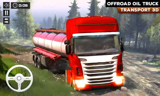 Oil Tanker Truck Transport Cargo Driving Simulator screenshot 1