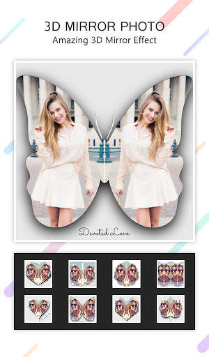 Mirror Photo (3D) Editor & Pic screenshot 4