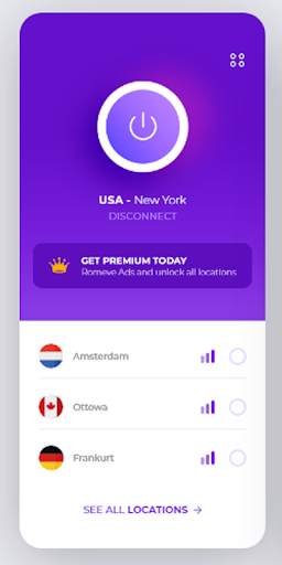 3 VPN Fast Unlimited screenshot 1