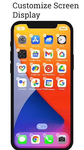 iOS Launcher -Widgets & Themes screenshot 2