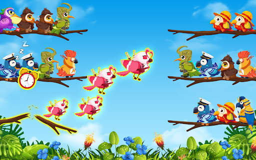 Bird Sort 2: Color Puzzle screenshot 18