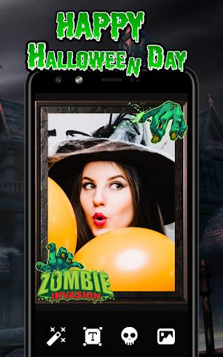 Halloween photo editor screenshot 2