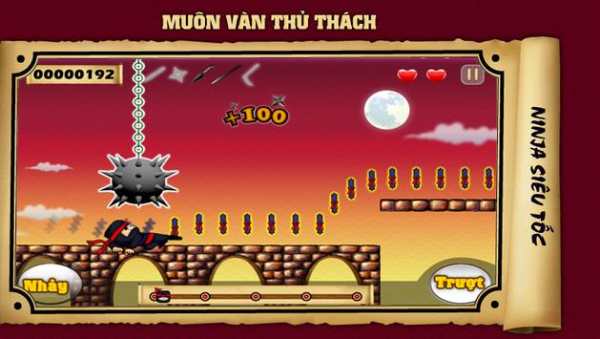 Ninja Sieu Toc screenshot 2