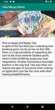 Talla Mkopo Rahisi Guide screenshot 3