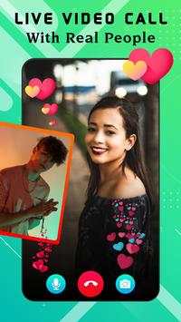 Live talk : random video chat app with strangers screenshot 2