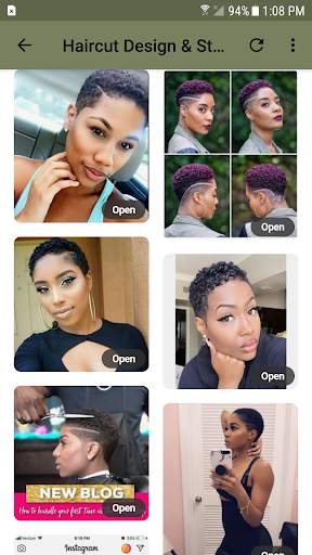 Black Girls Haircut Styles. screenshot 1