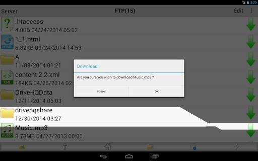 FTP Sprite (FTP Client) screenshot 12