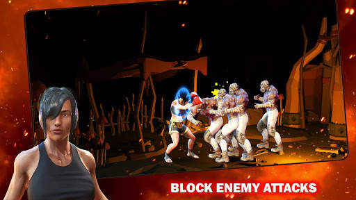 Superhero Fighting Zombies Kung Fu Fight screenshot 3
