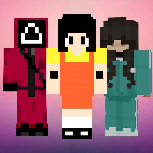 Squid Doll Skin for Minecraft Game 1.0