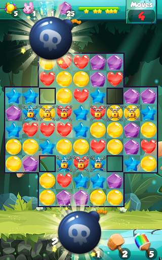 Jewels Match Three Game screenshot 4