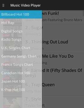 Music Chart Player-Billboard screenshot 1