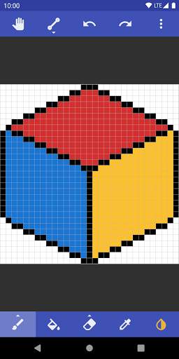 Pixel art and texture editor 1 تصوير الشاشة