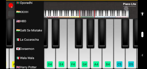 Piano Lite screenshot 1