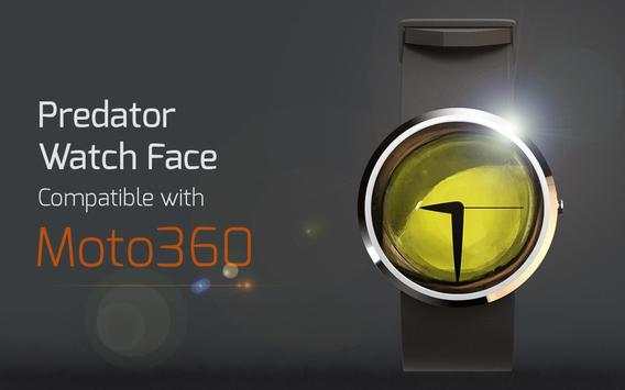 Predator Watch Face स्क्रीनशॉट 1