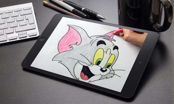 How To Draw Tom and Jerry 3 تصوير الشاشة