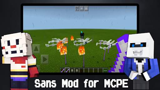 Sans Undertale Mod untuk MCPE screenshot 3