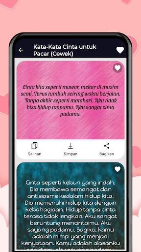 Pesan keinginan Koleksi SMS screenshot 8
