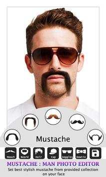Mooch : Hairstyle Beard & Mustache For Man Face screenshot 1
