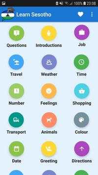 Learn Sesotho screenshot 1