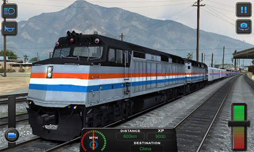 Train Driving 2018 - Fast Train Driver Traveller screenshot 3