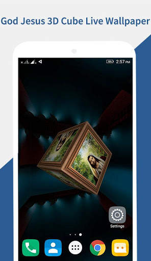 Jesus 3D Cube Live Wallpaper screenshot 6