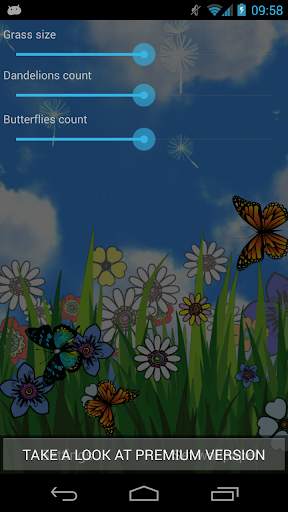 Spring Live Wallpaper screenshot 3