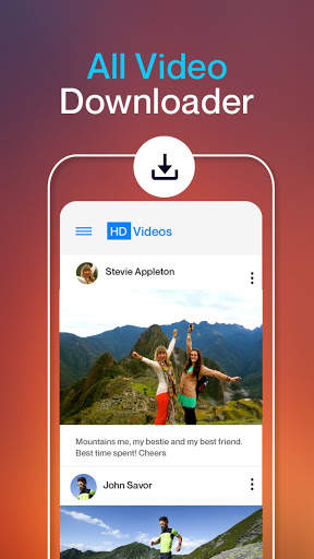 Video Downloader -Free Downloader for All Videos screenshot 1