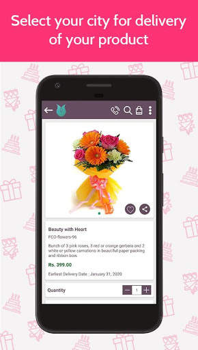 Flowers Cakes Online: Gifts Delivery 3 تصوير الشاشة