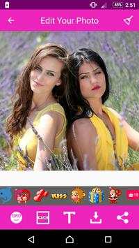 Girly Emoji Photo Editor screenshot 2