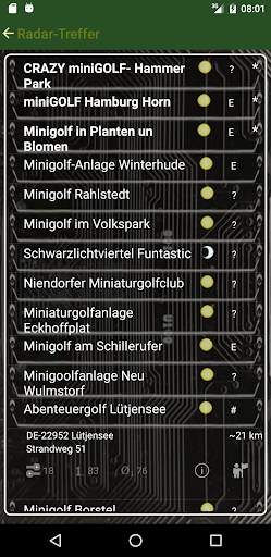 mini GOLF Hamburg Horn - APP screenshot 7