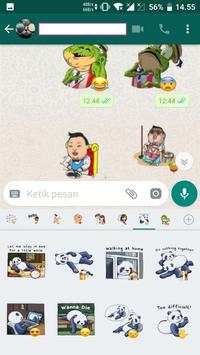 New Cartoon Sticker for WhatsApp 2019 screenshot 5