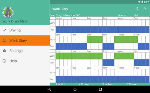 Work Diary Mate screenshot 5