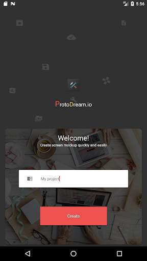 ProtoDream.io - Application prototype tools (Beta) 1 تصوير الشاشة