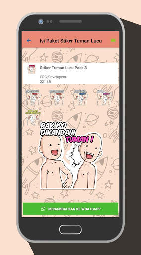Stiker Tuman Lucu Terbaru screenshot 2