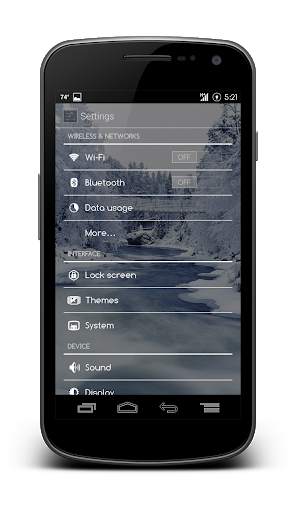 ClearJelly ROM Theme "Root" screenshot 4