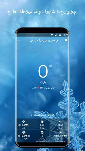 القطعة توقعات الطقس 3 تصوير الشاشة