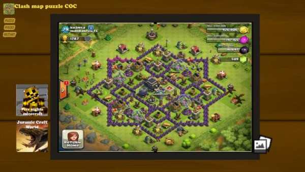 Map puzzle for COC screenshot 1