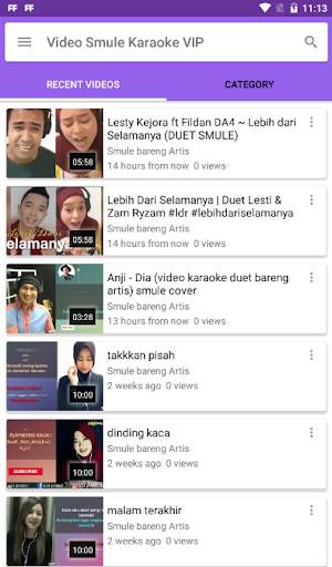 Video Smule Karaoke VIP screenshot 1