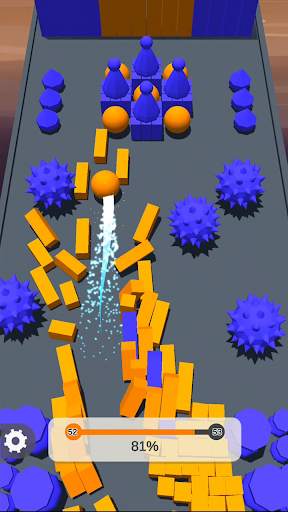 Color Ball Push 3D & Bump Game screenshot 3